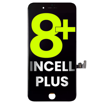 LCD Assembly With Steel Plate For iPhone 8 Plus (Aftermarket: INCELL PLUS)