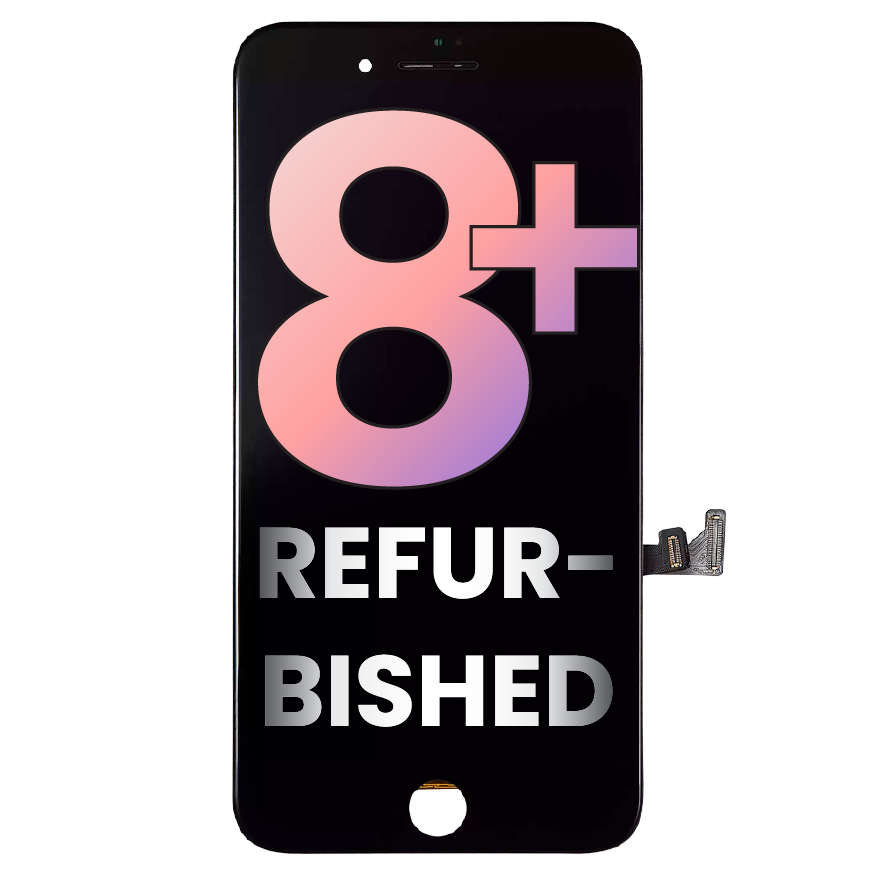 LCD Assembly With Steel Plate For iPhone 8 Plus  (Refurbished Original)