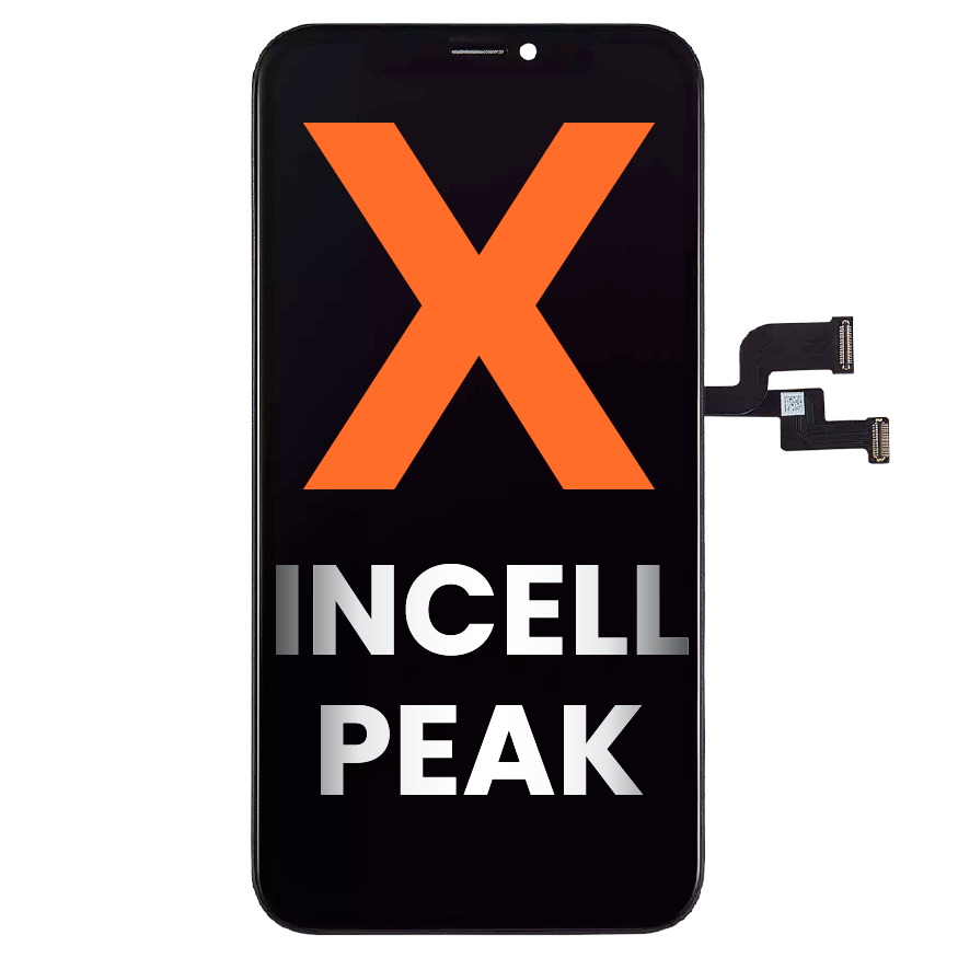 LCD Assembly For iPhone X (Aftermarket: Incell Peak)