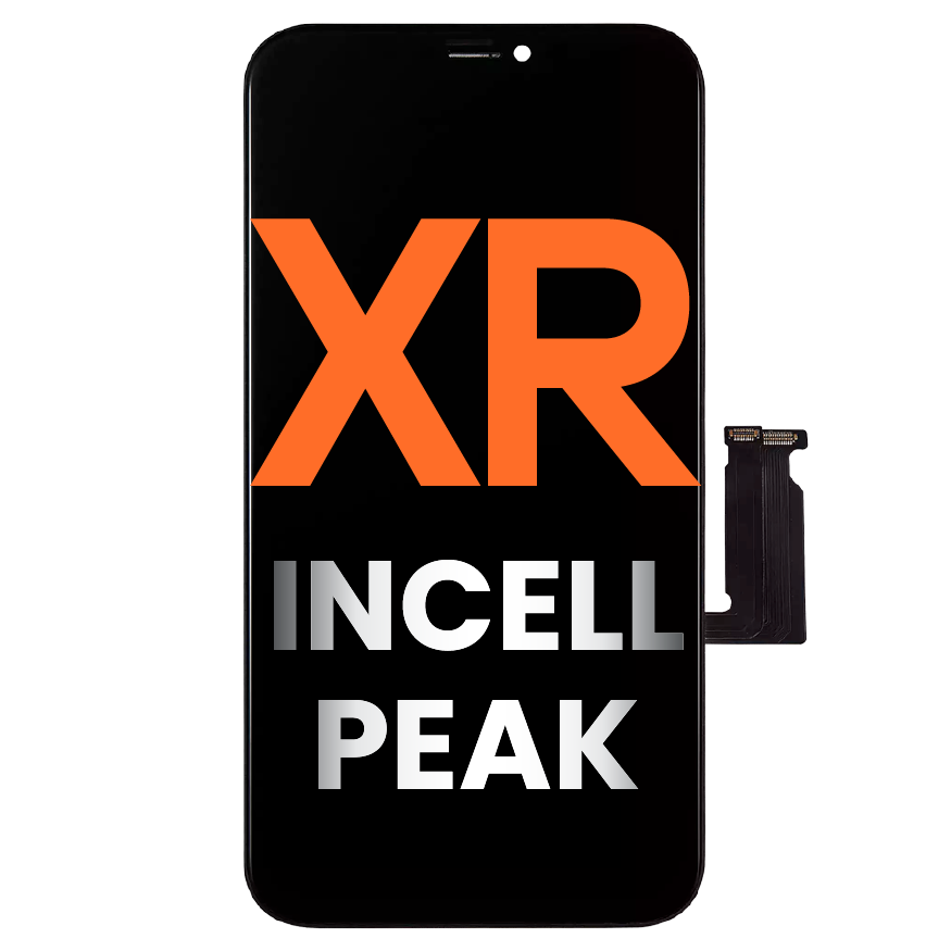 LCD Assembly With Steel Plate Pre-Installed For iPhone XR (Aftermarket / Incell Peak)