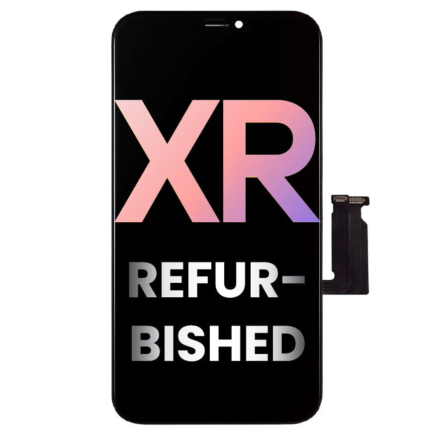 LCD Assembly With Steel Plate Pre-Installed For iPhone XR (Refurbished Original)