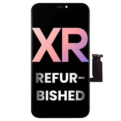 LCD Assembly With Steel Plate Pre-Installed For iPhone XR (Refurbished Original)