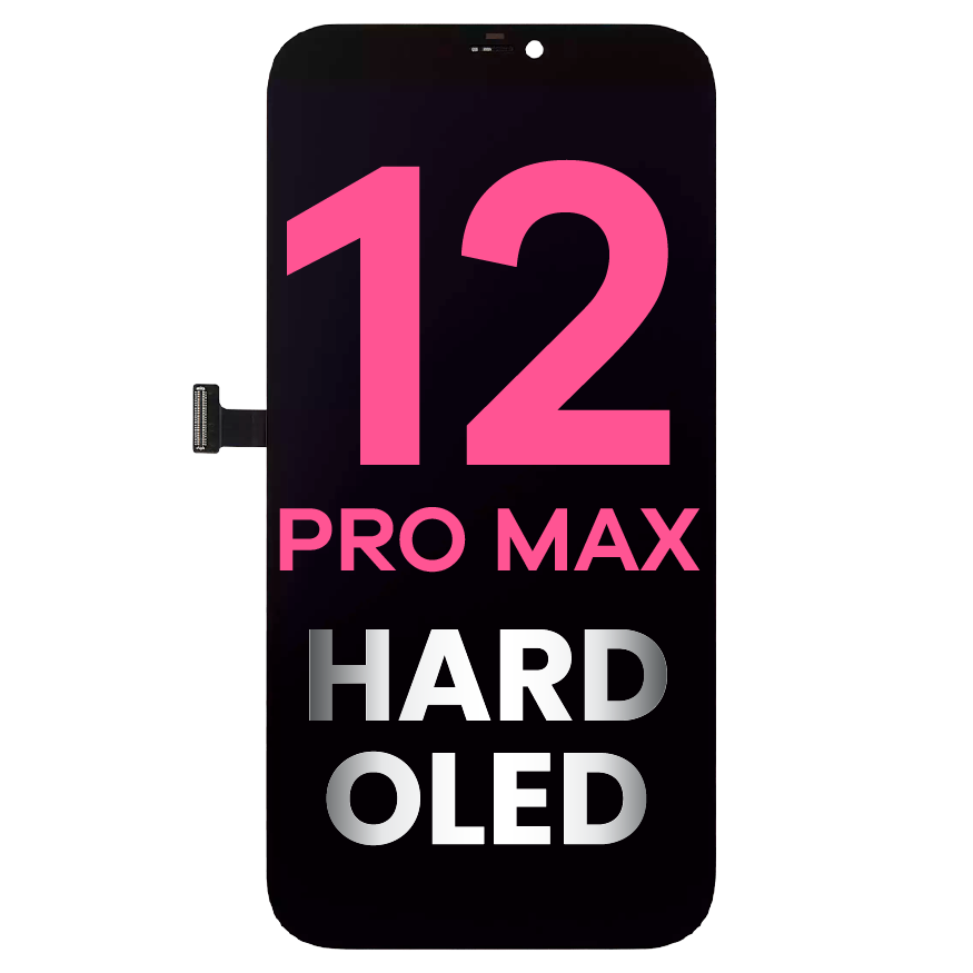 OLED Assembly Compatible For iPhone 12 Pro Max (Aftermarket Pro: Hard OLED)