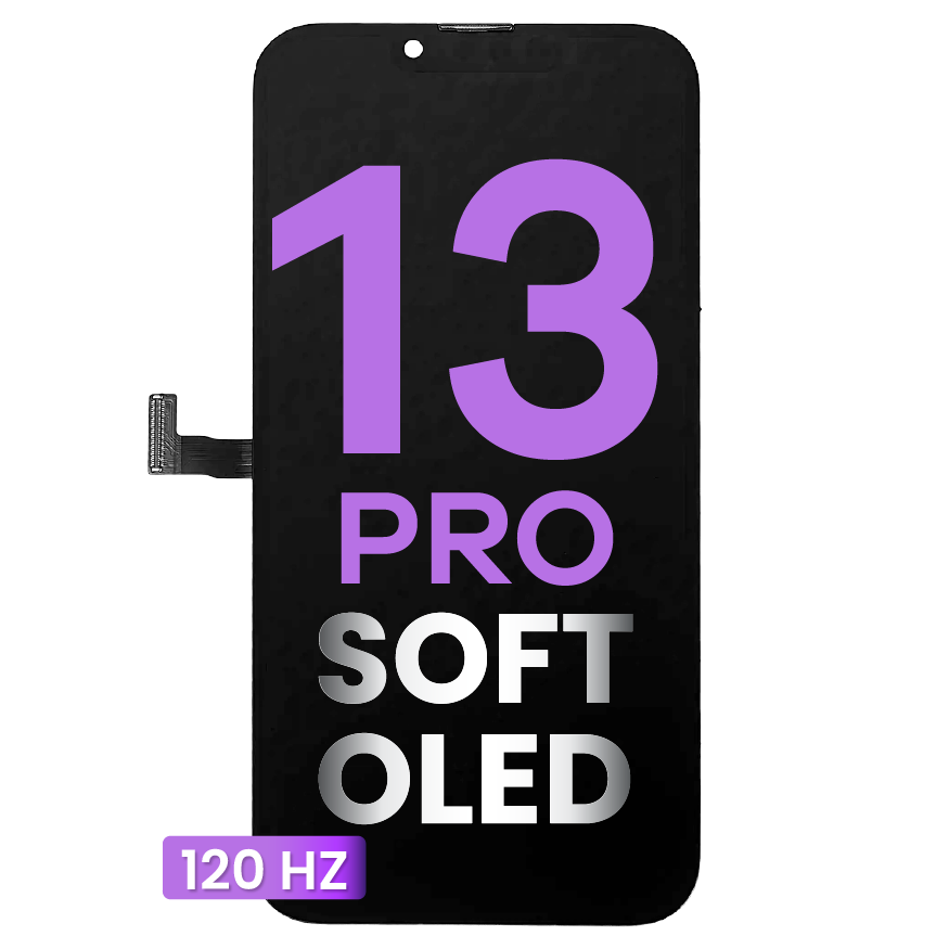 OLED Assembly Compatible For iPhone 13 Pro (Aftermarket Pro: Soft OLED) (120HZ)