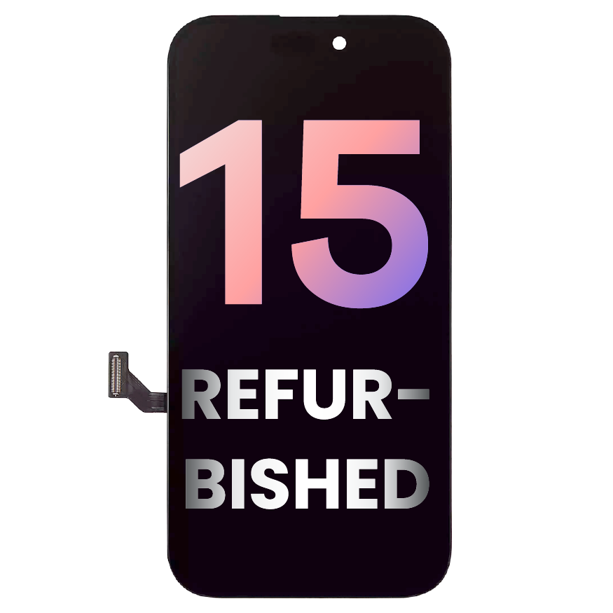 OLED Assembly Compatible For iPhone 15 (Refurbished)