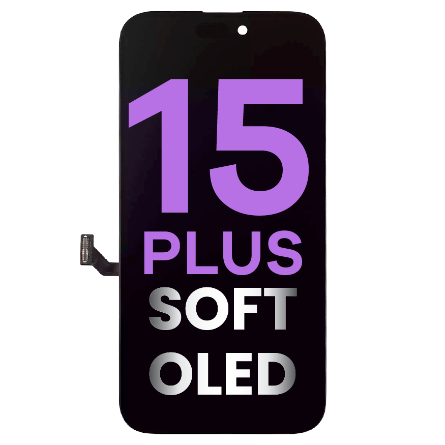 LCD Assembly Compatible For iPhone 15 Plus (Aftermarket / Soft OLED)