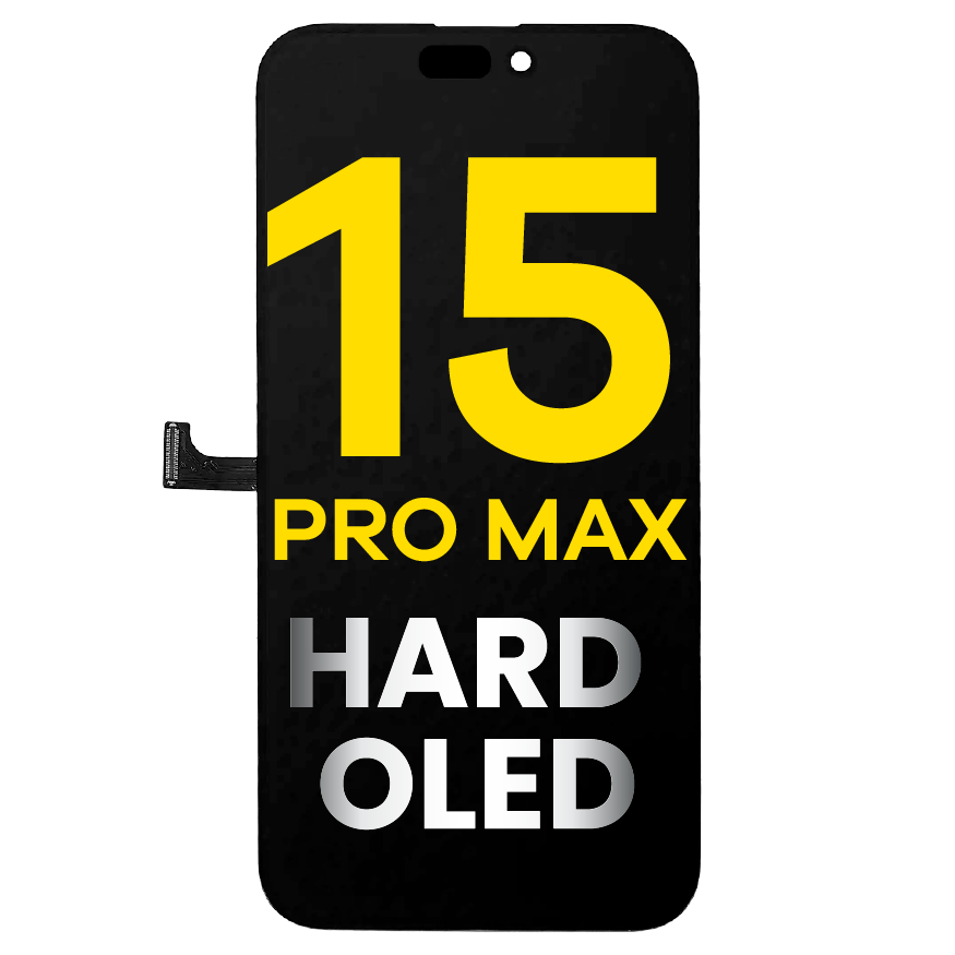 OLED Assembly Compatible For iPhone 15 Pro Max (Aftermarket / Hard OLED)