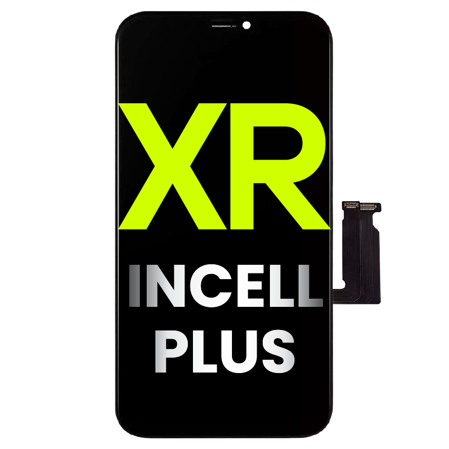 LCD Assembly With Steel Plate Pre-Installed Compatible For iPhone XR (Aftermarket / Incell Plus)