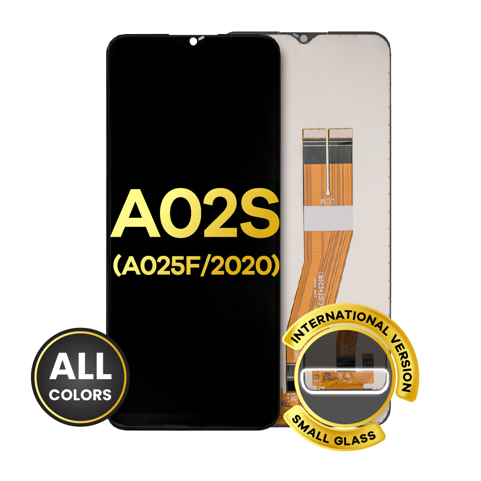 LCD Assembly Without Frame For Samsung Galaxy A02S (A025F / 2020) (International Version) (Refurbished) (All Colors)