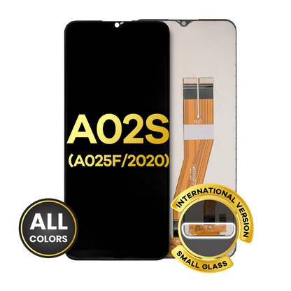 LCD Assembly Without Frame For Samsung Galaxy A02S (A025F / 2020) (International Version) (Refurbished) (All Colors)