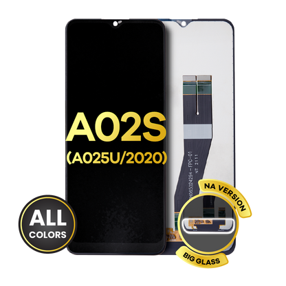 LCD Assembly Without Frame For Samsung Galaxy A02S (A025U / 2020) (US Version) (Refurbished) (All Colors)