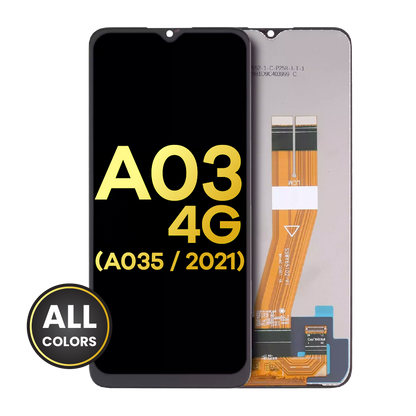 LCD Assembly Without Frame For Samsung Galaxy A03 (A035 / 2021) (Refurbished) (All Colors)