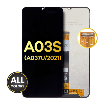 LCD Assembly Without Frame For Samsung Galaxy A03s (A037U / 2021) (US Version) (Refurbished) (All Colors)