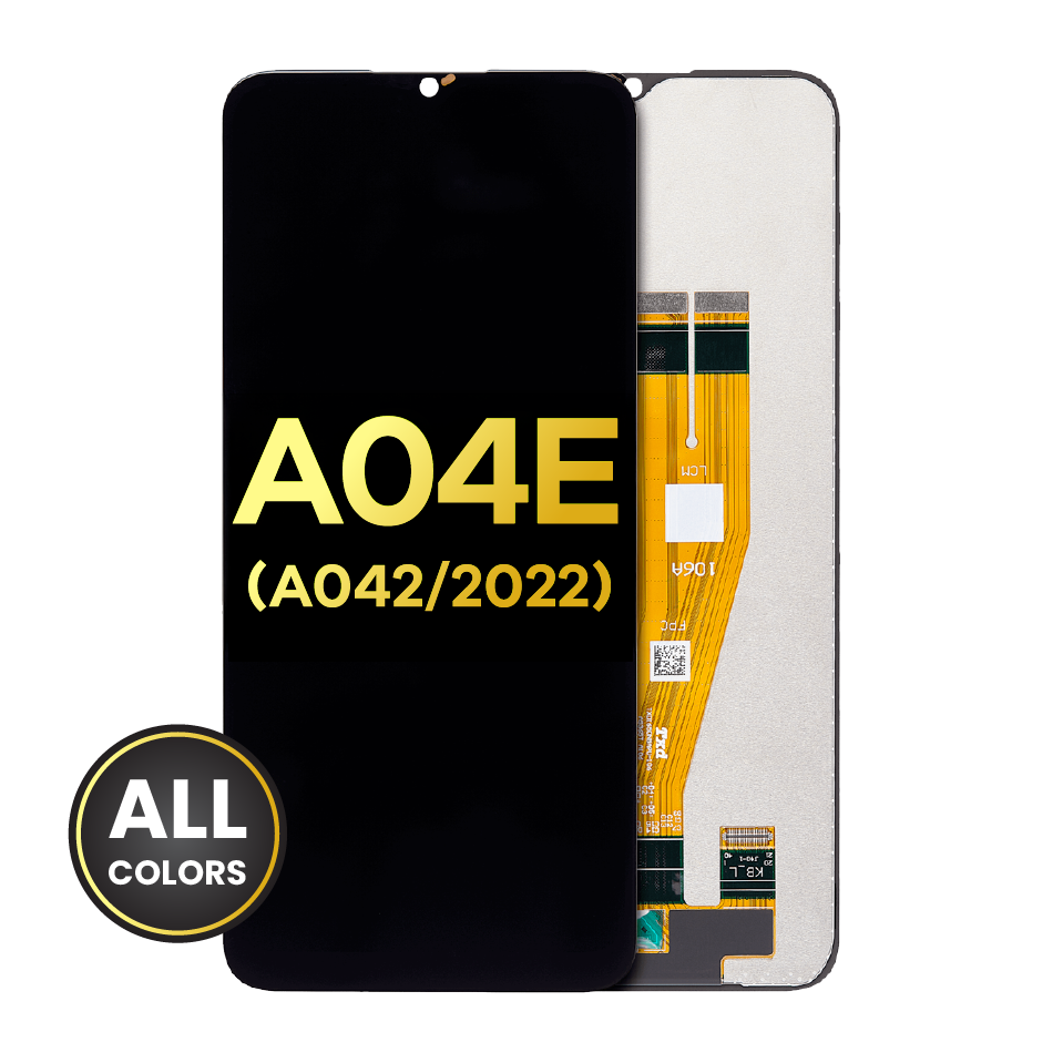 LCD Assembly Without Frame For Samsung Galaxy A04E (A042 / 2022) (Refurbished) (All Colors)