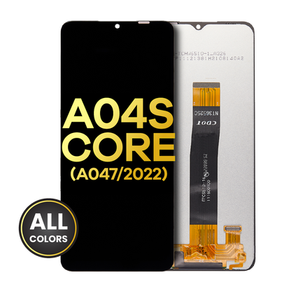 LCD Assembly Without Frame For Samsung Galaxy A04S (A047 / 2022) (Refurbished) (All Colors)