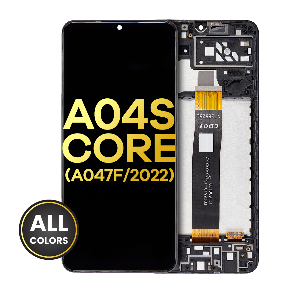 LCD Assembly With Frame For Samsung Galaxy A04S (A047 / 2022) (Refurbished) (All Colors)