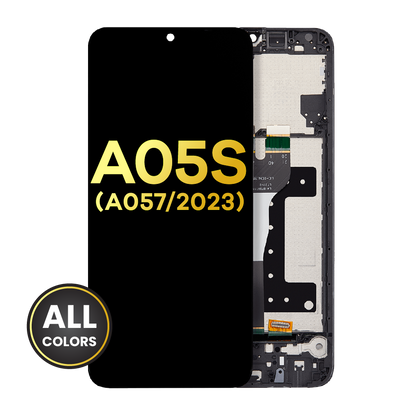 LCD Assembly With Frame For Samsung Galaxy A05s (A057 / 2023) (Refurbished) (All Colors)