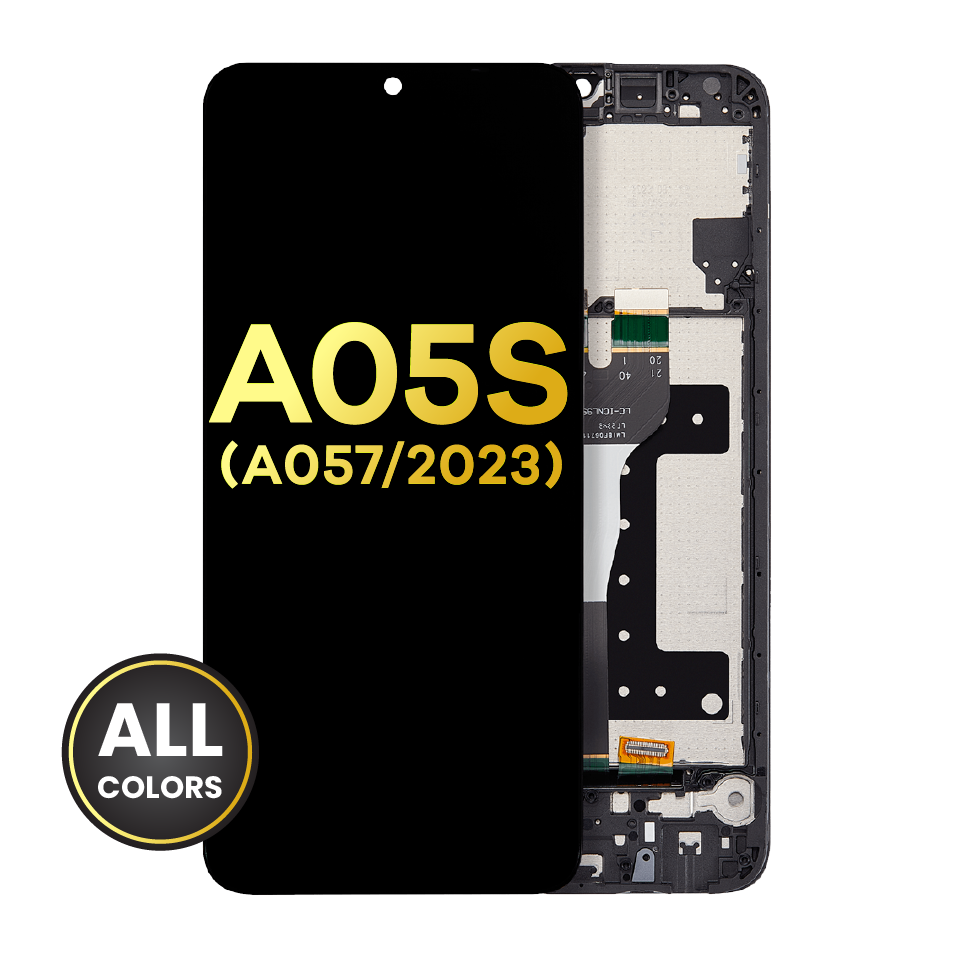 LCD Assembly With Frame For Samsung Galaxy A05s (A057 / 2023) (Refurbished) (All Colors)