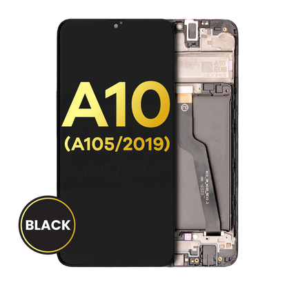 LCD Assembly With Frame For Samsung Galaxy A10 (A105 / 2019) (Single Card Version) (Aftermarket Plus) (All Colors)