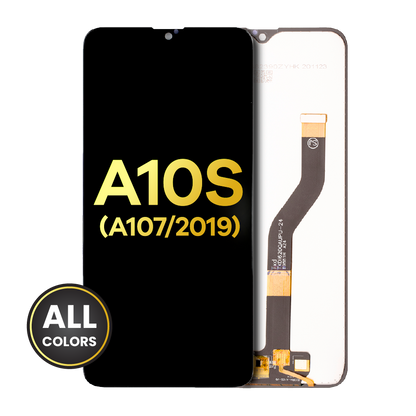 LCD Assembly Without Frame For Samsung Galaxy A10s (A107 / 2019) (Refurbished) (All Colors)