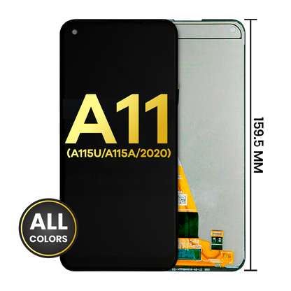 LCD Assembly Without Frame For Samsung Galaxy A11 (A115U / A115A / 2020) (US Version) (Refurbished) (All Colors)