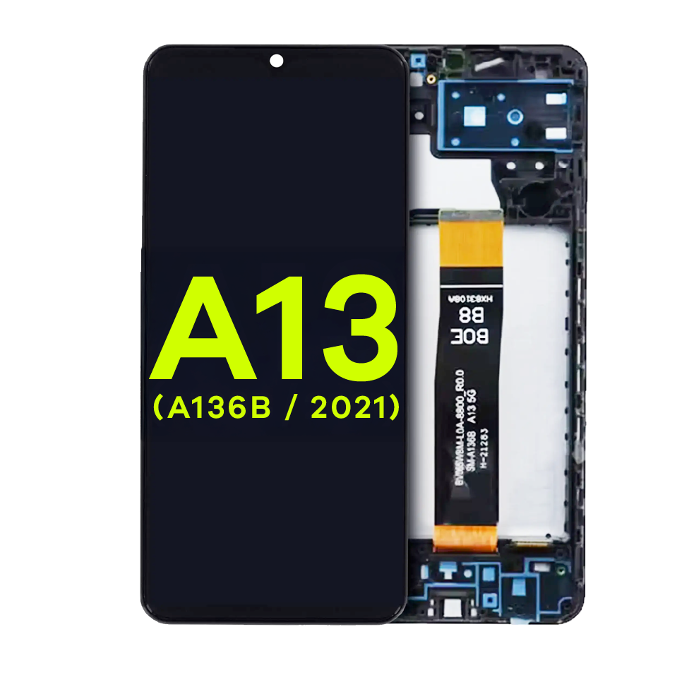 LCD Assembly With Frame For Samsung Galaxy A13 5G (A136B / 2021) (International Version) (Service Pack) (All Colors)