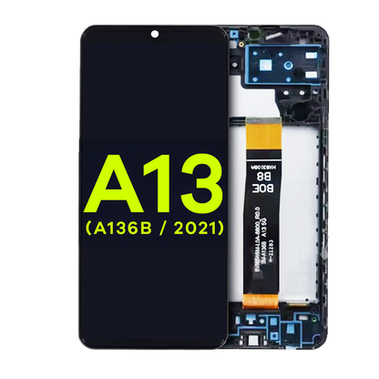 LCD Assembly With Frame For Samsung Galaxy A13 5G (A136B / 2021) (International Version) (Service Pack) (All Colors)