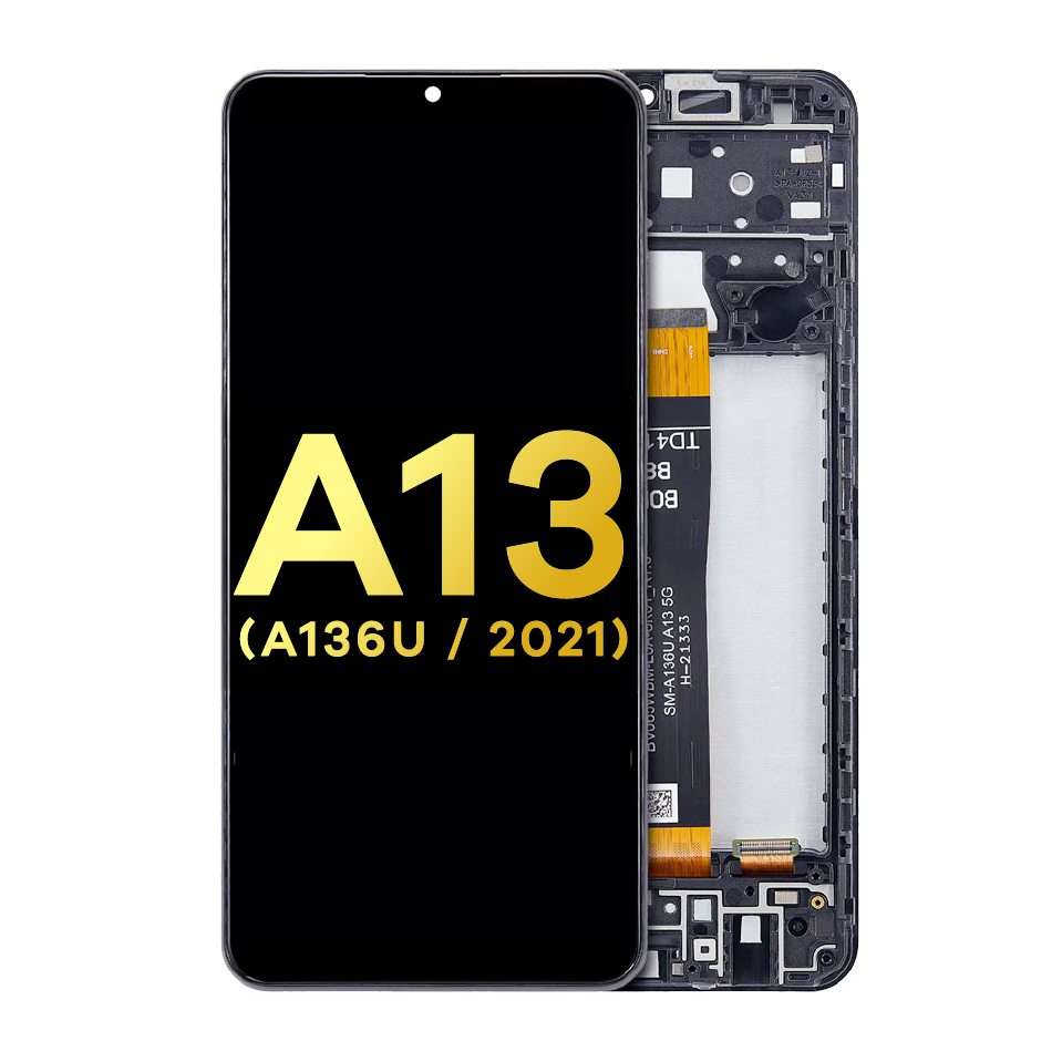 LCD Assembly With Frame For Samsung Galaxy A13 5G (A136U / 2021) (Refurbished) (All Colors)