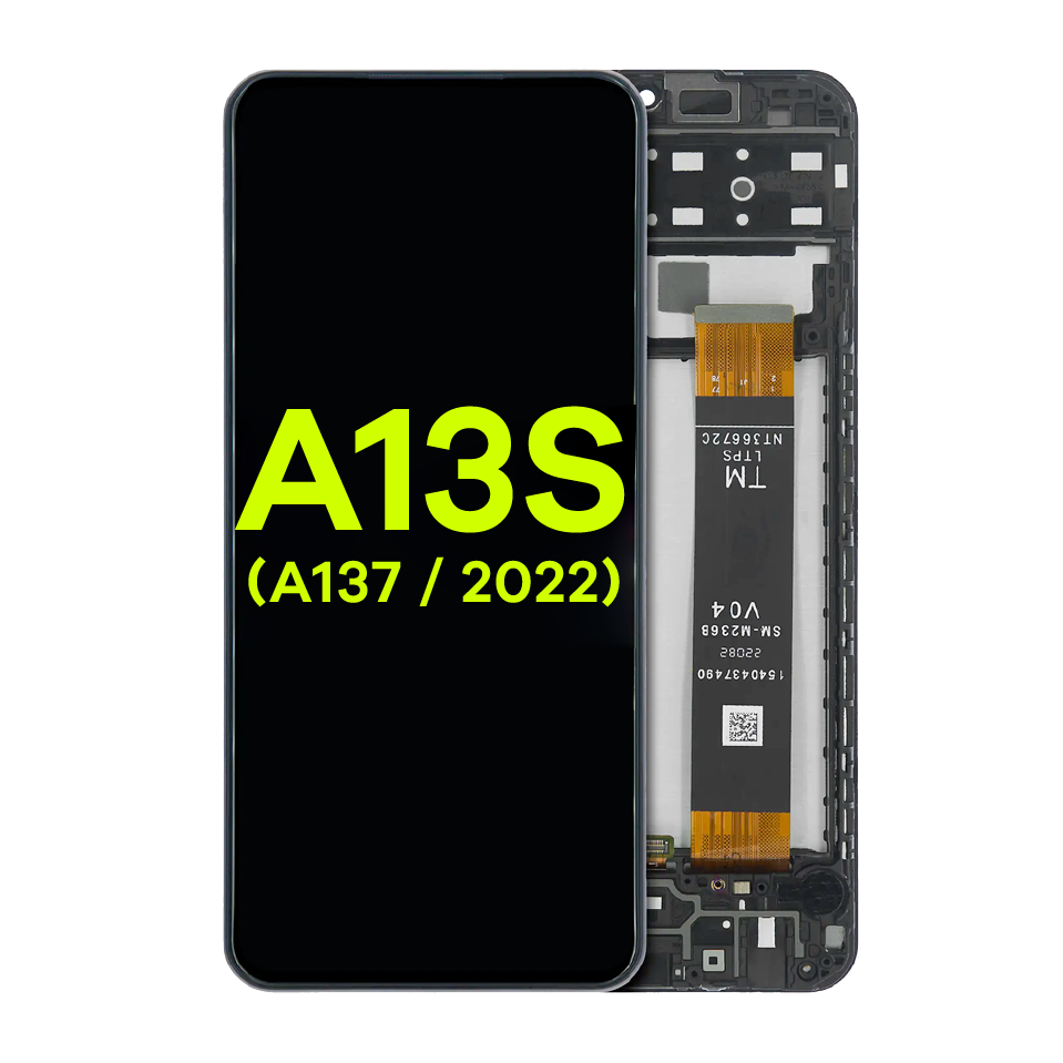 LCD Assembly With Frame For Samsung Galaxy A13s 5G (A137 / 2022) (Service Pack) (All Colors)