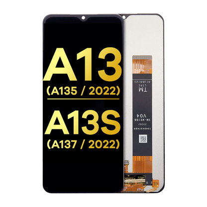 LCD Assembly Without Frame For Samsung Galaxy A13 4G (A135 / 2022) / A13s (A137 / 2022) (Refurbished) (All Colors)