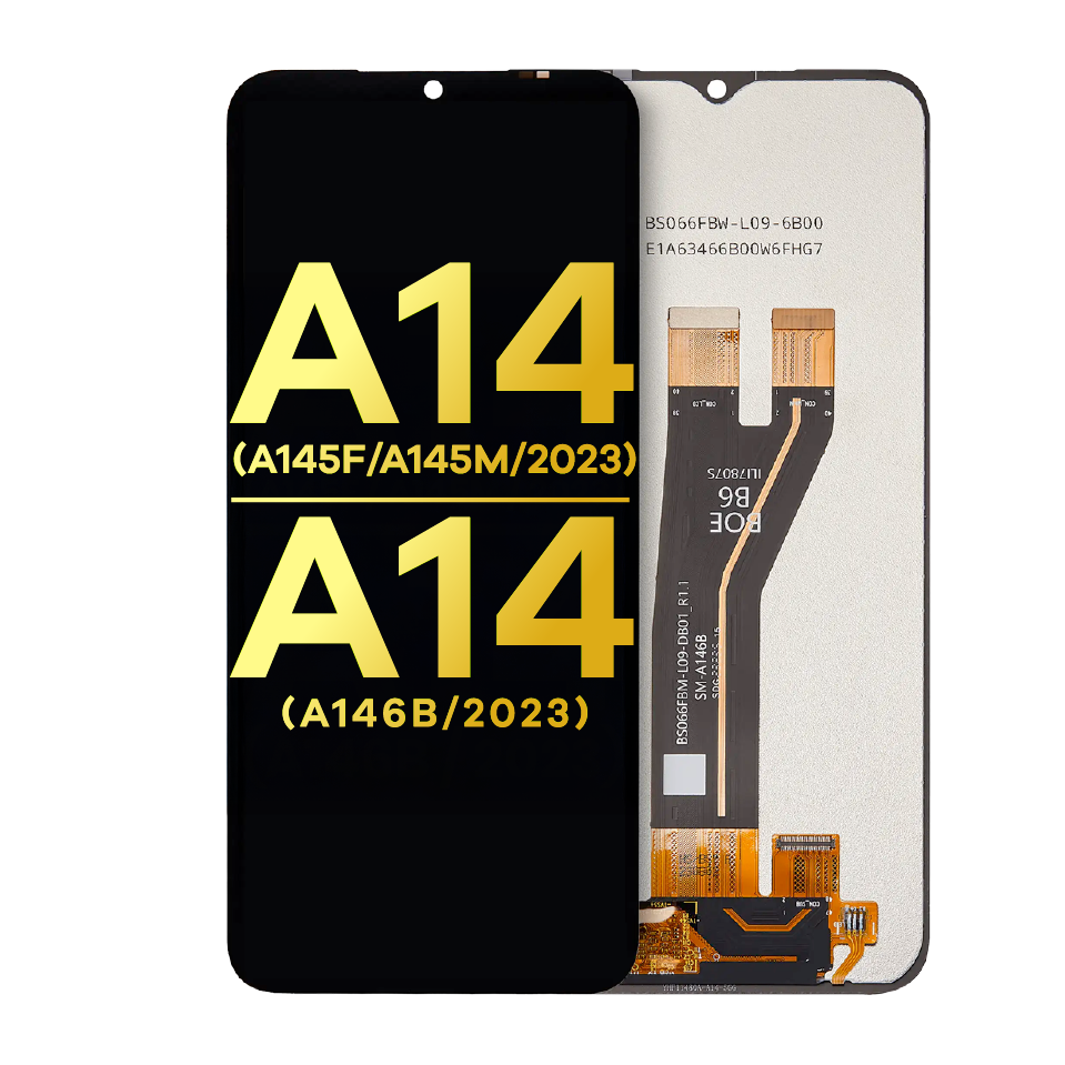 LCD Assembly Without Frame For Samsung Galaxy A14 4G (A145F / A145M / 2023) / A14 5G (A146B / 2023) (International Version) (Refurbished) (All Colors)