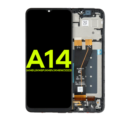 LCD Assembly With Frame For Samsung Galaxy A14 5G (A146U / A146P / A146V / A146W / 2023) (US Version) (Service Pack) (All Colors)