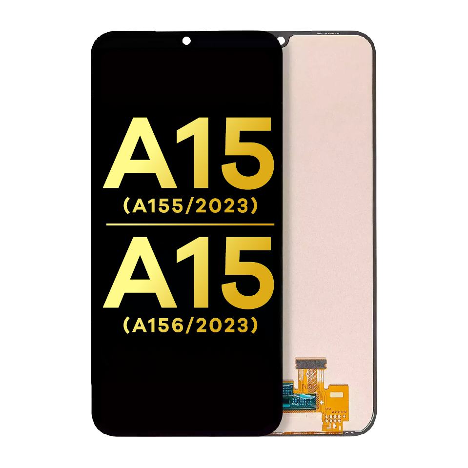 OLED Assembly Without Frame For Samsung Galaxy A15 4G (A155 / 2023) / A15 5G (A156 / 2023) (US & International) (Refurbished) (All Colors)