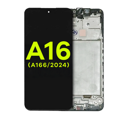 OLED Assembly With Frame For Samsung Galaxy A16 5G (A166U / 2024) (US Version) (Service Pack) (All Colors)