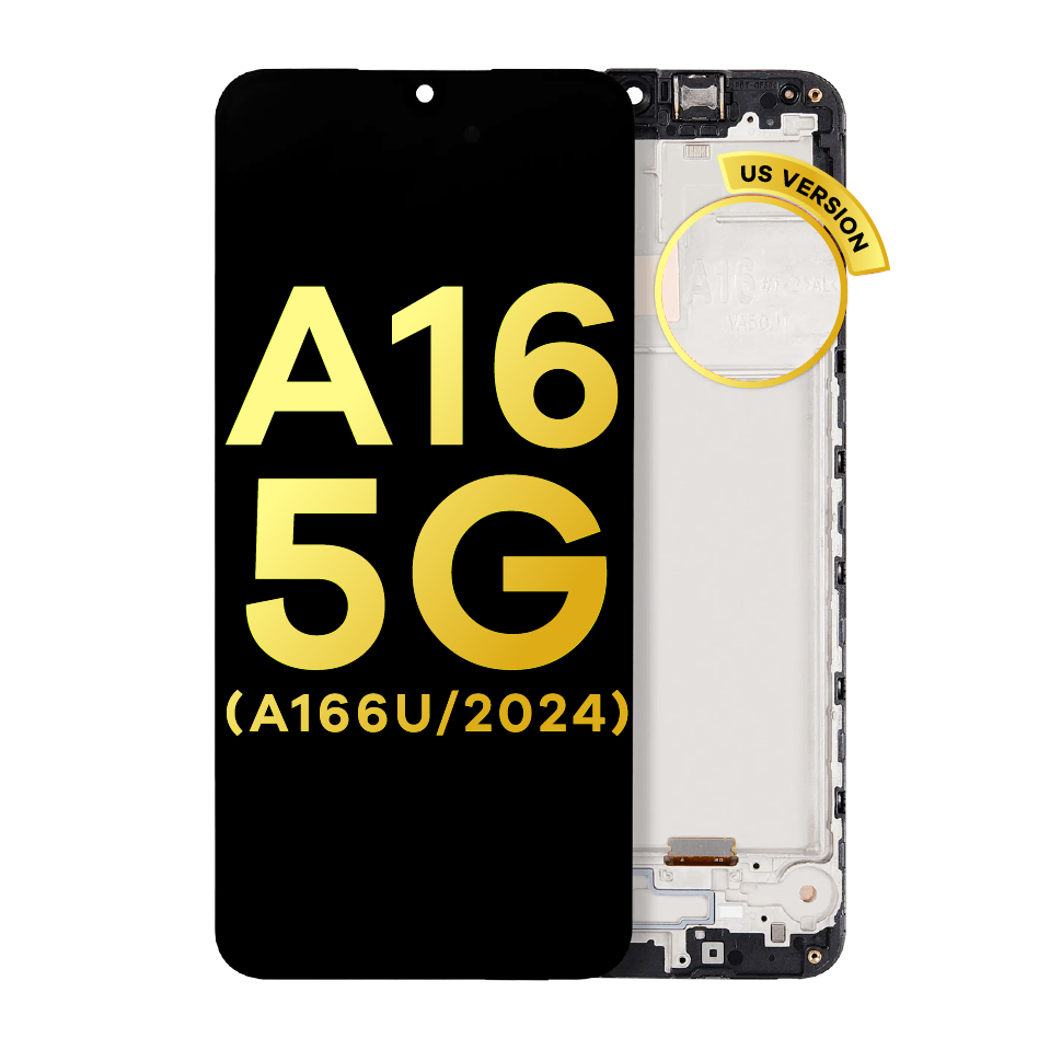 OLED Assembly With Frame For Samsung Galaxy A16 5G (A166U / 2024) (US Version) (Refurbished) (All Colors)
