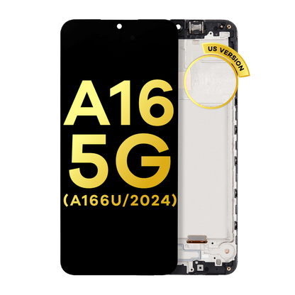 OLED Assembly With Frame For Samsung Galaxy A16 5G (A166U / 2024) (US Version) (Refurbished) (All Colors)