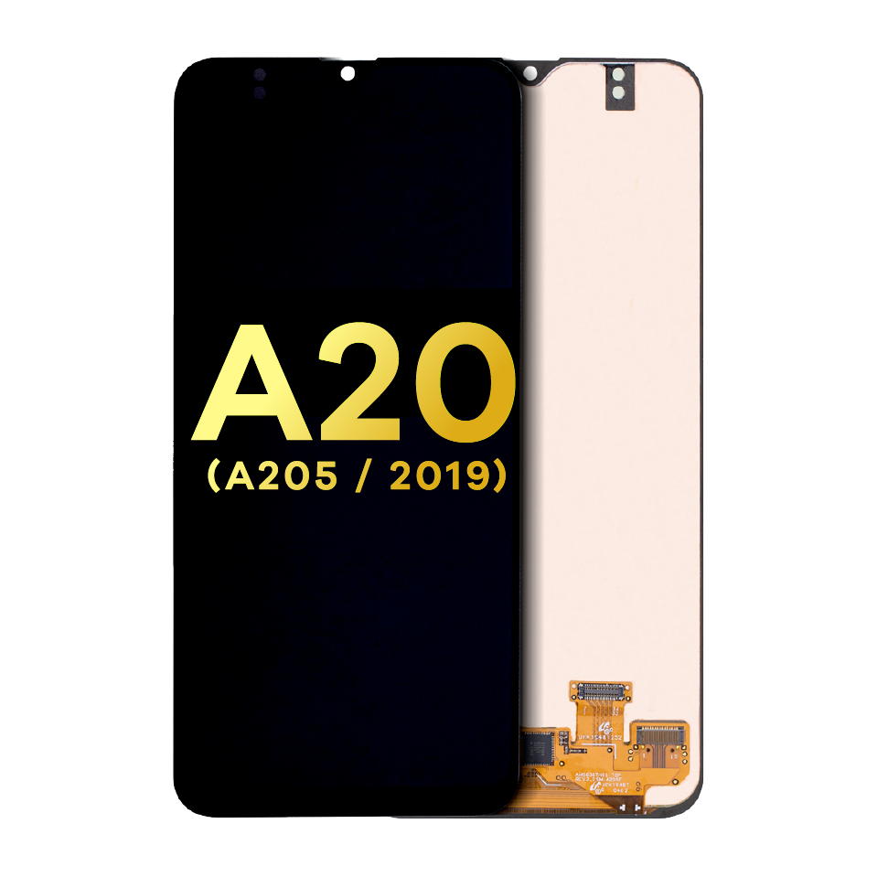 OLED Assembly Without Frame For Samsung Galaxy A20 (A205 / 2019) (All Models) (Refurbished) (All Colors)
