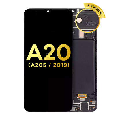 OLED Assembly With Frame For Samsung Galaxy A20 (A205 / 2019) (U Version) (Refurbished) (All Colors)