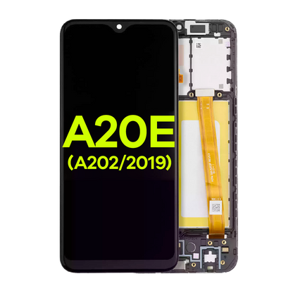 LCD Assembly With Frame For Samsung Galaxy A20e (A202 / 2019) (Aftermarket Plus) (All Colors)