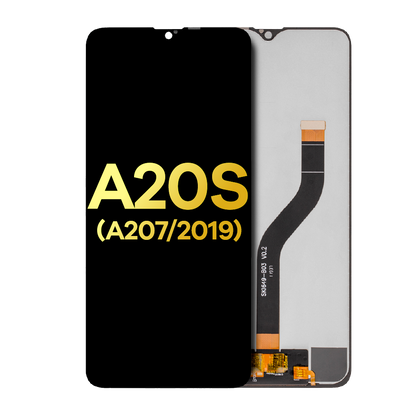 LCD Assembly Without Frame For Samsung Galaxy A20S (A207 / 2019) (Refurbished) (All Colors)