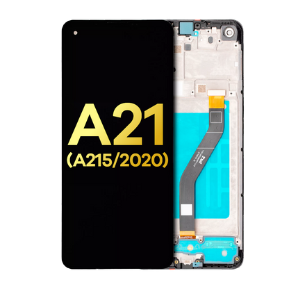 LCD Assembly Without Frame For Samsung Galaxy A21 (A215 / 2020) (Aftermarket Plus)