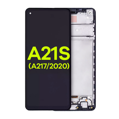 LCD Assembly With Frame For Samsung Galaxy A21s (A217 / 2020) (Aftermarket Plus) (All Colors)