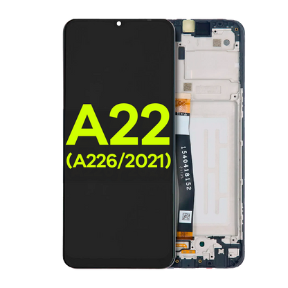 LCD Assembly With Frame For Samsung Galaxy A22 5G (A226 / 2021) (Service Pack) (All Colors)