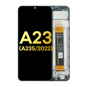 LCD Assembly With Frame For Samsung Galaxy A23 (A235 / 2022) (Refurbished) (All Colors)