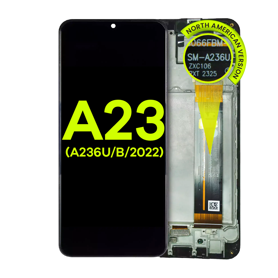 LCD Assembly With Frame For Samsung Galaxy A23 5G (A236U/B / 2022) (North American U/B Version) (Service Pack) (All Colors)