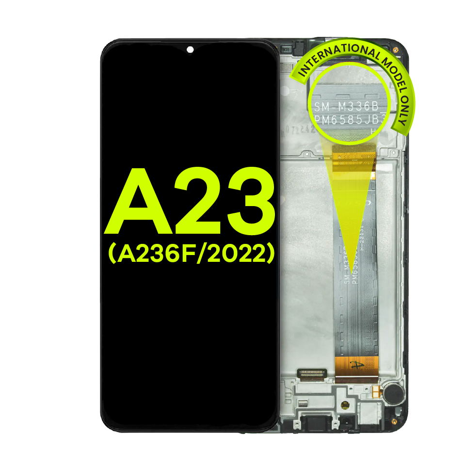 LCD Assembly With Frame For Samsung Galaxy A23 5G (A236F / 2022) (International Version) (Service Pack) (All Colors)