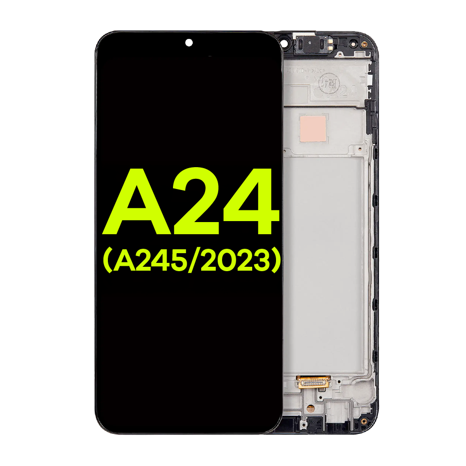 OLED Assembly With Frame For Samsung Galaxy A24 4G (A245 / 2023) (Refurbished) (All Colors)