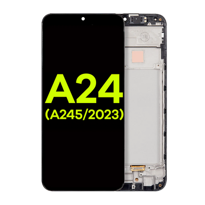 OLED Assembly With Frame For Samsung Galaxy A24 4G (A245 / 2023) (Refurbished) (All Colors)