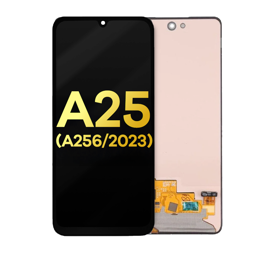 OLED Assembly Without Frame For Samsung Galaxy A25 5G (A256 / 2023) (Refurbished) (All Colors)