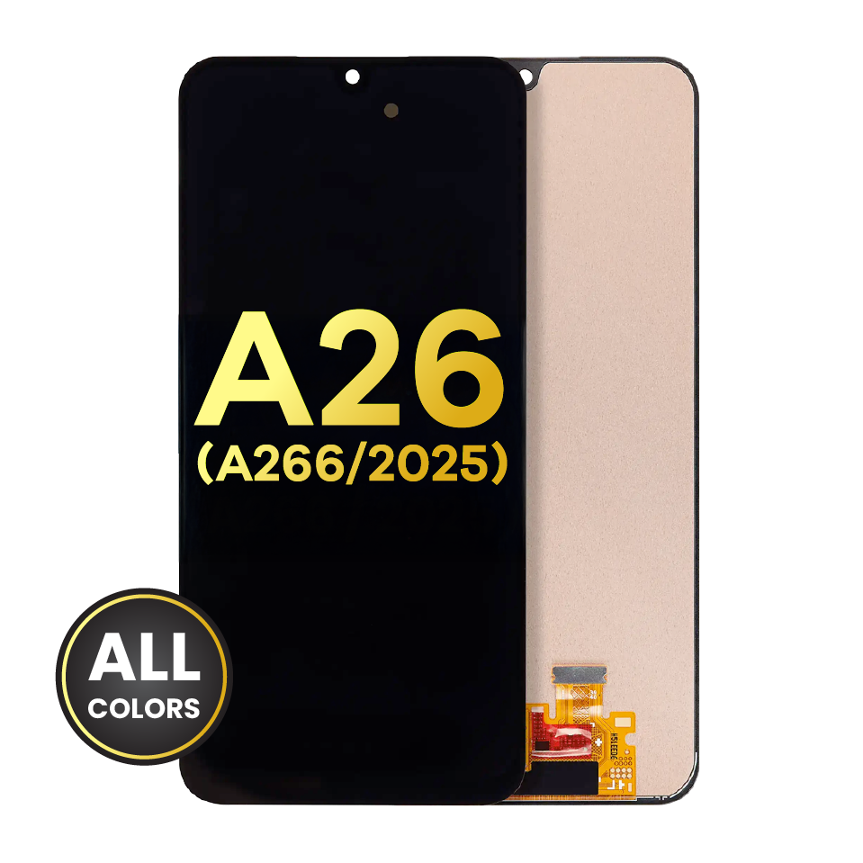 OLED Assembly Without Frame For Samsung Galaxy A26 5G (A266 / 2025) (Refurbished) (All Colors)